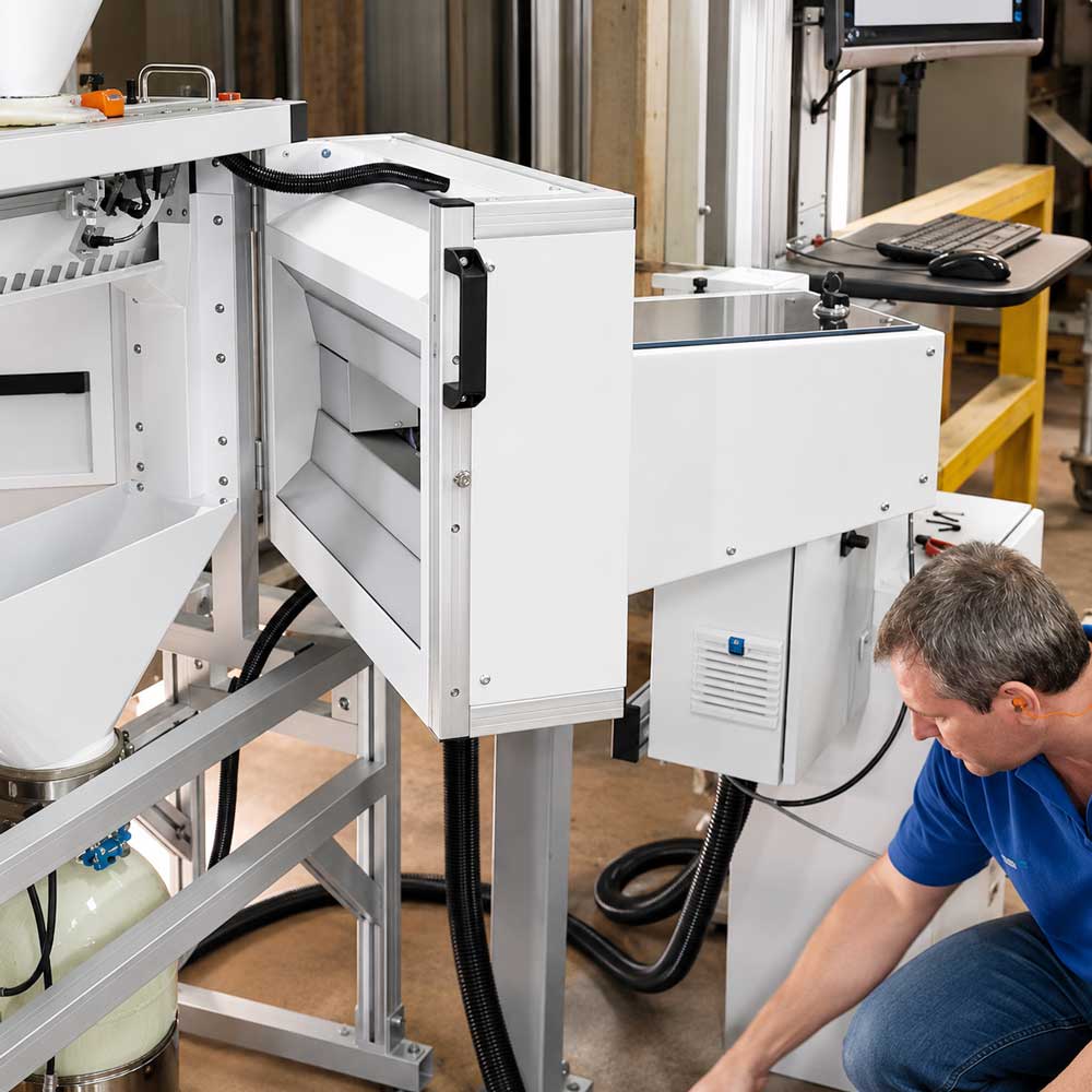 in-Line Plastic Pellet Inspection