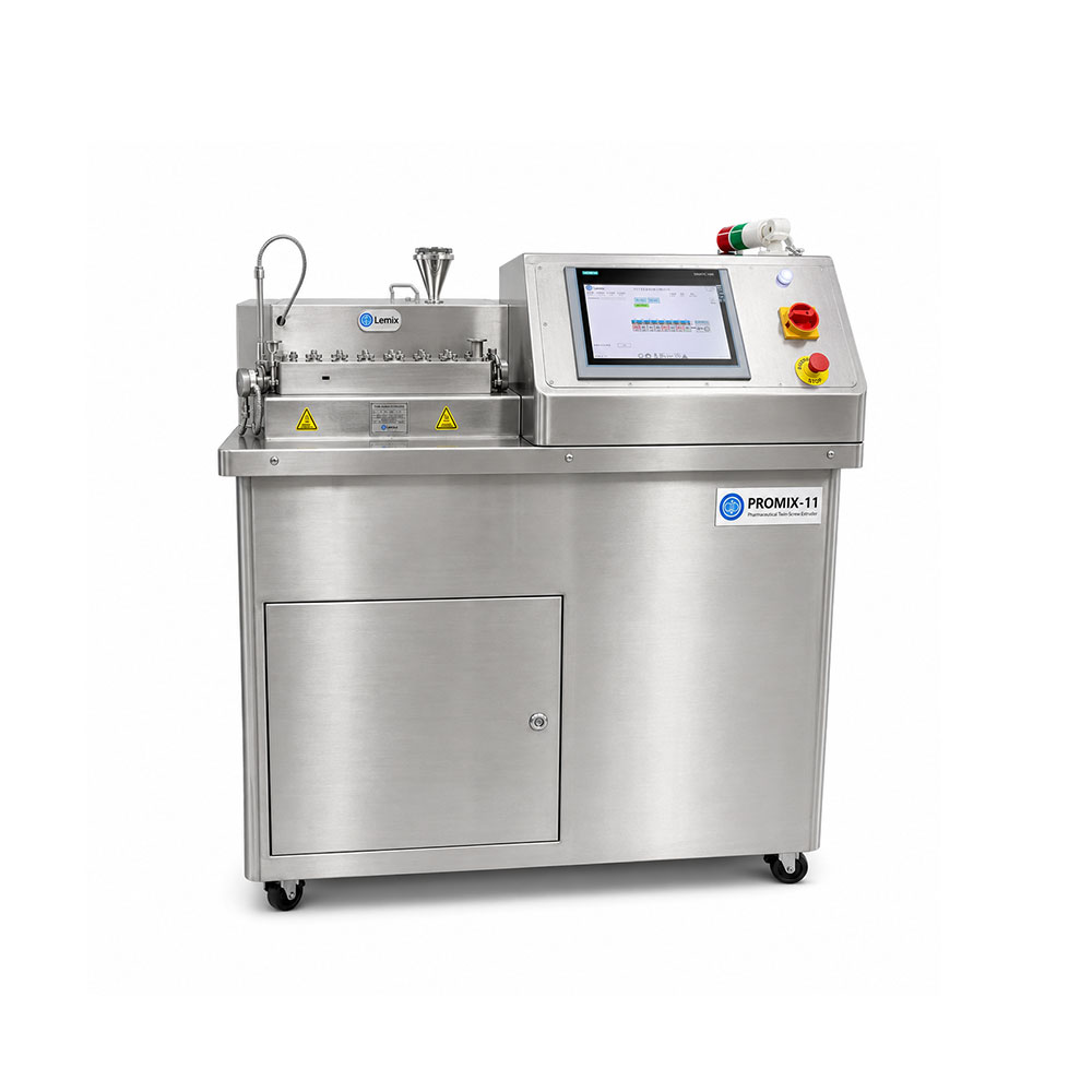 PROMIX-11 Flooring Stand Type Lab Scale Twin Screw Extruder