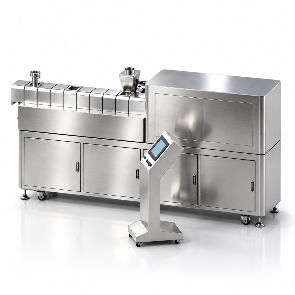 PROMIX-35 Twin Screw Hot Melt Extruder For Pharmaceutical Extrusion